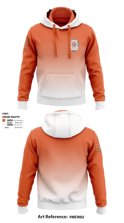 Monacan High School Soccer 66341328 Hoodie - 1
