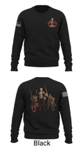 6th BEB Elk Forward  Support Company 17164006 Crew Neck Sweatshirt - 9
