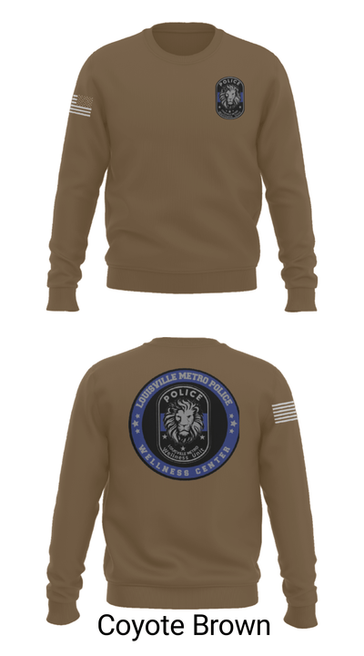 LMPD WELLNESS UNIT 57216807 Crew Neck Sweatshirt - 10