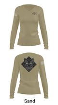 Alpha Company, 5th GSB 40097456 Women's Long Sleeve V-neck Shirt - 47