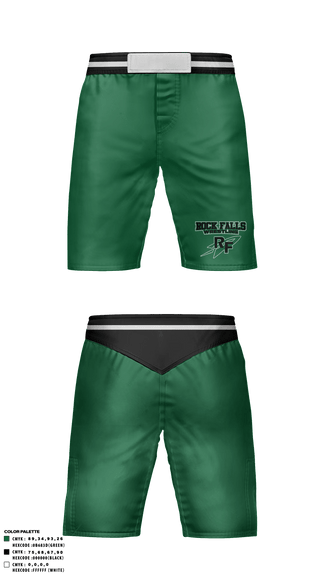 Fight Shorts, Rock Falls High School Wrestling, Wrestling, Teamtime, Team time, sublimation, custom sports apparel, team uniforms, spirit wear, spiritwear, sports uniforms, custom shirts, team store, custom team store, fundraiser sports, apparel fundraiser