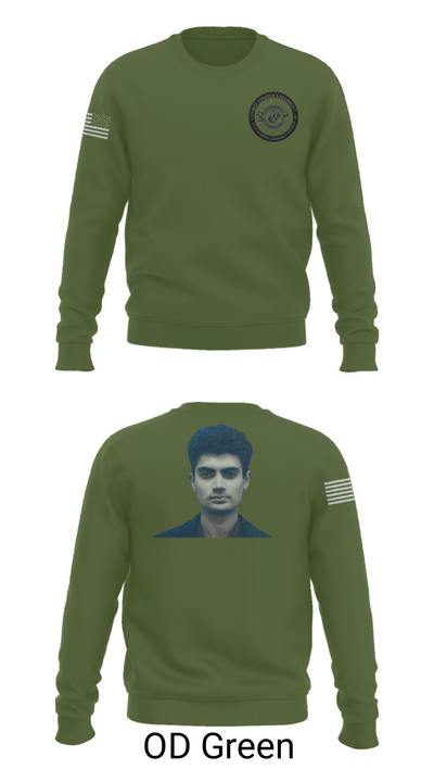 Combat Logistics Regiment 45 33535519 Crew Neck Sweatshirt - 10