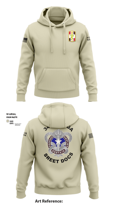 345th MCGA 98196690 Hoodie - 1