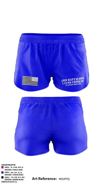 3rd Battalion 142nd Combat Aviation Brigade 54852573 Ranger Panties - 2
