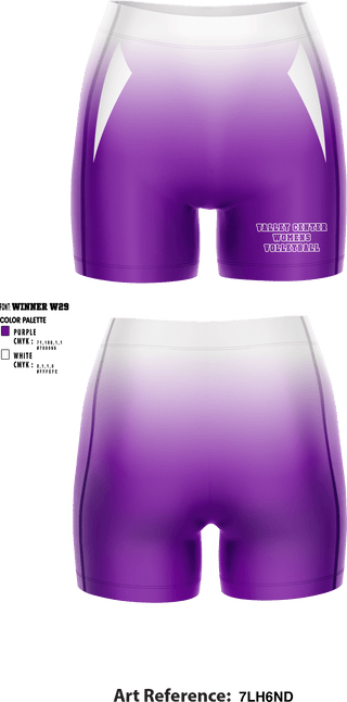 Women's Compression Shorts, Valley Center High School, Women's Volleyball, Teamtime, Team time, sublimation, custom sports apparel, team uniforms, spirit wear, spiritwear, sports uniforms, custom shirts, team store, custom team store, fundraiser sports, apparel fundraiser