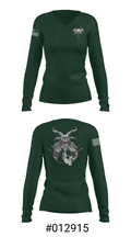Dco 1-173rd 60146136 Women's Long Sleeve V-neck Shirt - 36