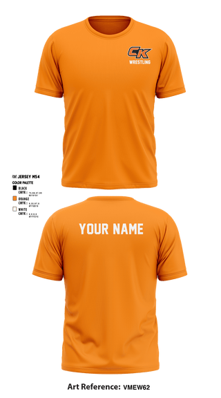 Short Sleeve Performance Shirt, CK Wrestling, Wrestling, Teamtime, Team time, sublimation, custom sports apparel, team uniforms, spirit wear, spiritwear, sports uniforms, custom shirts, team store, custom team store, fundraiser sports, apparel fundraiser
