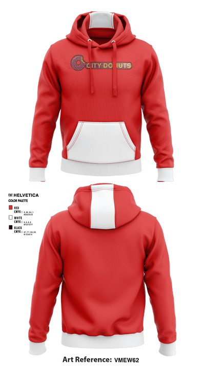 CITY DONUTS 48128680 Hoodie - 1