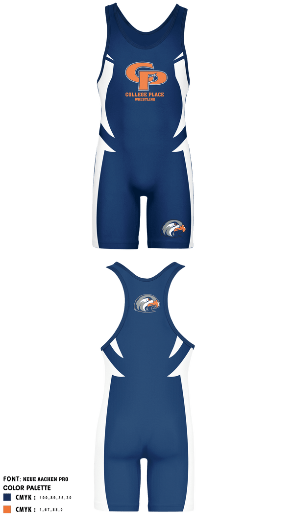 Wrestling Singlet, College Place Wrestling, Wrestling, Teamtime, Team time, sublimation, custom sports apparel, team uniforms, spirit wear, spiritwear, sports uniforms, custom shirts, team store, custom team store, fundraiser sports, apparel fundraiser
