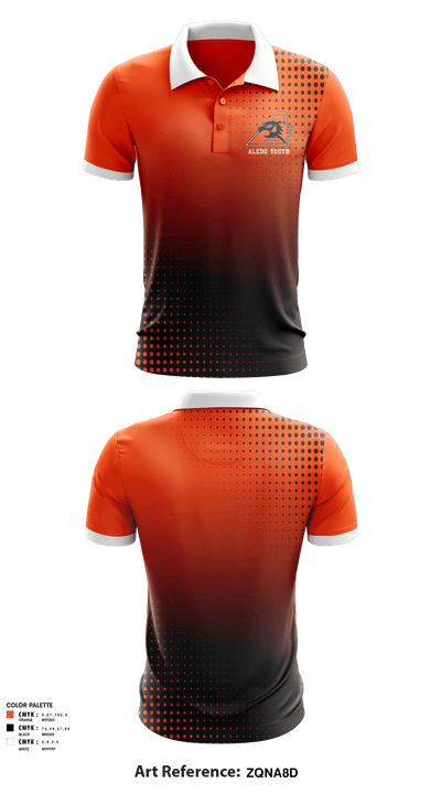 Aledo Youth Football And Cheer Association 76349470 Short Sleeve Performance Polo - 1