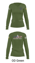 USCP Motor Unit 10127090 Women's Long Sleeve V-neck Shirt - 31