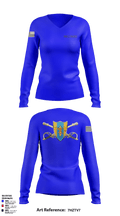 3-4 cav 23991415 Women's Long Sleeve V-neck Shirt - 1
