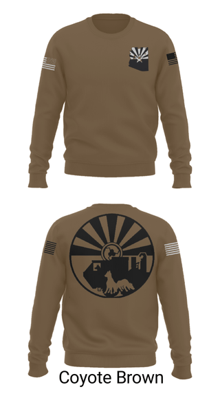 Crew Neck Sweatshirt, , Army, Teamtime, Team time, sublimation, custom sports apparel, team uniforms, spirit wear, spiritwear, sports uniforms, custom shirts, team store, custom team store, fundraiser sports, apparel fundraiser
