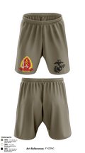 1st Battalion 2nd Marines 97957515 Athletic Shorts With Pockets - 1