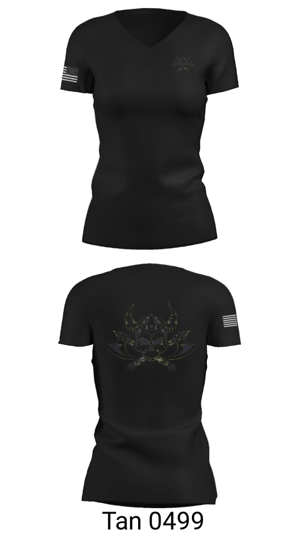 Women's Short Sleeve Vneck Shirt, , Army, Teamtime, Team time, sublimation, custom sports apparel, team uniforms, spirit wear, spiritwear, sports uniforms, custom shirts, team store, custom team store, fundraiser sports, apparel fundraiser