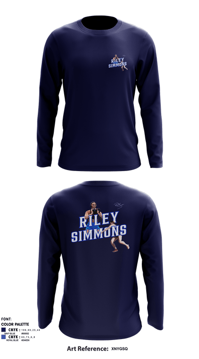 Riley Simmons PowerNIL 8496395 Long Sleeve Performance Shirt - 3