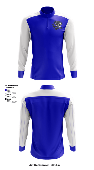 Quarter Zip Jacket, Kingman Academy of Learning High School, Spirit Store, Teamtime, Team time, sublimation, custom sports apparel, team uniforms, spirit wear, spiritwear, sports uniforms, custom shirts, team store, custom team store, fundraiser sports, apparel fundraiser