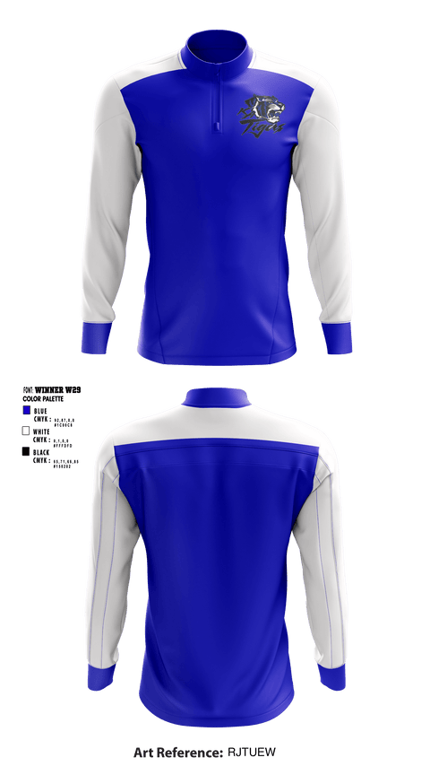 Quarter Zip Jacket, Kingman Academy of Learning High School, Spirit Store, Teamtime, Team time, sublimation, custom sports apparel, team uniforms, spirit wear, spiritwear, sports uniforms, custom shirts, team store, custom team store, fundraiser sports, apparel fundraiser