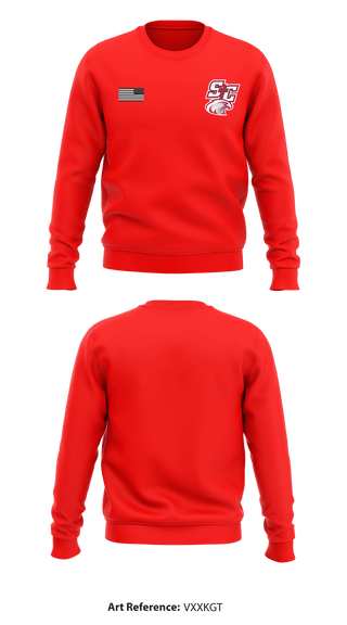Crew Neck Sweatshirt, Santiam Christian School Wrestling, Wrestling, Teamtime, Team time, sublimation, custom sports apparel, team uniforms, spirit wear, spiritwear, sports uniforms, custom shirts, team store, custom team store, fundraiser sports, apparel fundraiser