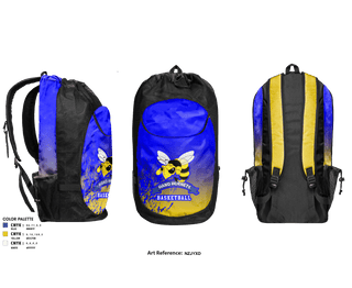 Gear Bag, Hand Middle School Basketball, Women's Basketball, Teamtime, Team time, sublimation, custom sports apparel, team uniforms, spirit wear, spiritwear, sports uniforms, custom shirts, team store, custom team store, fundraiser sports, apparel fundraiser