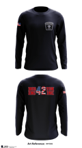 Boston Fire Department Engine-42 59280094 Long Sleeve Performance Shirt - 4