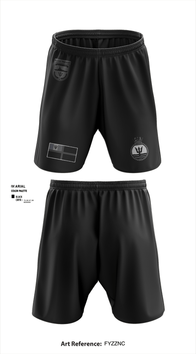 BCGS TRIDENT 3686693 Athletic Shorts With Pockets - 1
