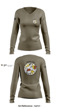 Bravo 3-2 ADA 14430873 Women's Long Sleeve V-neck Shirt - 5