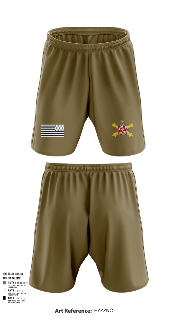 Athletic Shorts With Pockets, 1-41 FA, Army, Teamtime, Team time, sublimation, custom sports apparel, team uniforms, spirit wear, spiritwear, sports uniforms, custom shirts, team store, custom team store, fundraiser sports, apparel fundraiser