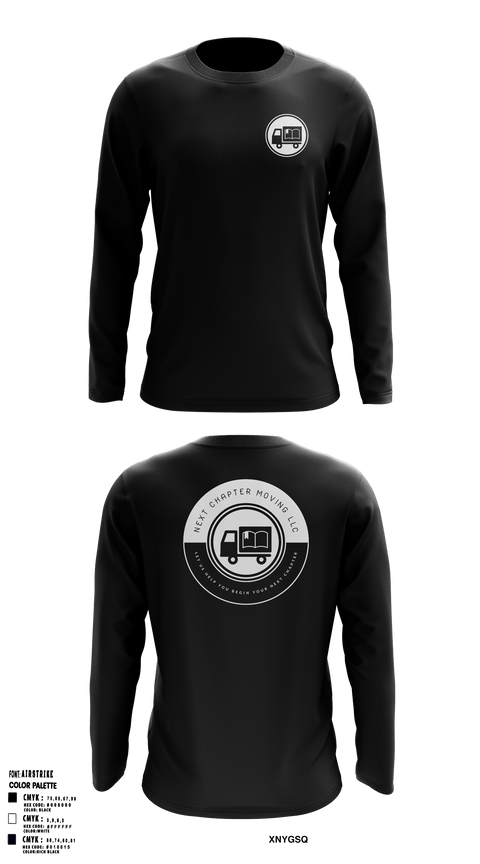 Long Sleeve Performance Shirt, Next Chapter Moving LLC, , Teamtime, Team time, sublimation, custom sports apparel, team uniforms, spirit wear, spiritwear, sports uniforms, custom shirts, team store, custom team store, fundraiser sports, apparel fundraiser