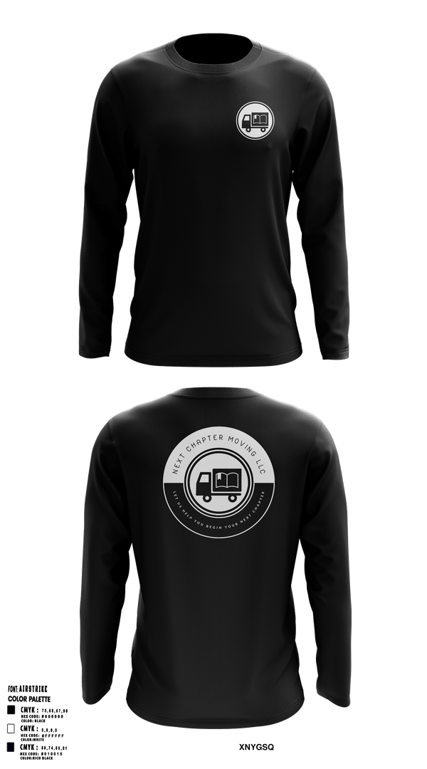 Long Sleeve Performance Shirt, Next Chapter Moving LLC, , Teamtime, Team time, sublimation, custom sports apparel, team uniforms, spirit wear, spiritwear, sports uniforms, custom shirts, team store, custom team store, fundraiser sports, apparel fundraiser