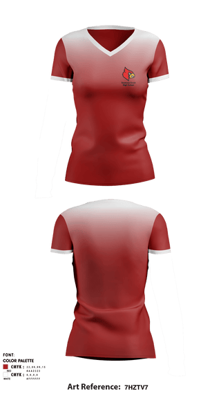 Women's Short Sleeve Vneck Shirt, Harmony Grove High School, Spirit Store, Teamtime, Team time, sublimation, custom sports apparel, team uniforms, spirit wear, spiritwear, sports uniforms, custom shirts, team store, custom team store, fundraiser sports, apparel fundraiser
