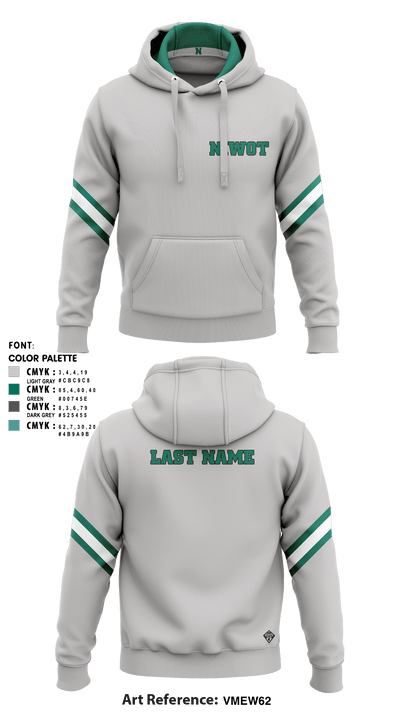 Niwot HS Girls Volleyball 51589745 Zip Hoodie - 4