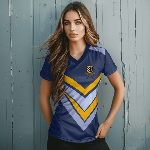 Women's Short Sleeve Vneck Shirt, Riverdale Women's Basketball, Women's Basketball, Teamtime, Team time, sublimation, custom sports apparel, team uniforms, spirit wear, spiritwear, sports uniforms, custom shirts, team store, custom team store, fundraiser sports, apparel fundraiser