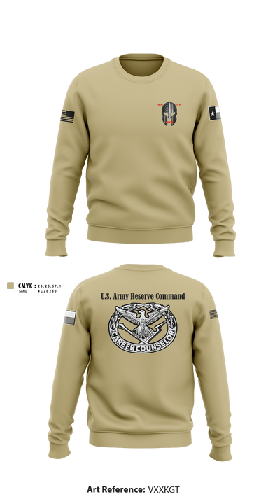 AREA 2, 12TH BN ARCG 57616910 Crew Neck Sweatshirt - 5