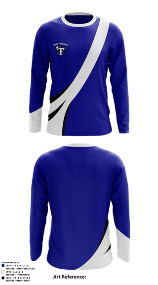 Long Sleeve Performance Shirt, Trona Joint Unified High School, Spirit Store, Teamtime, Team time, sublimation, custom sports apparel, team uniforms, spirit wear, spiritwear, sports uniforms, custom shirts, team store, custom team store, fundraiser sports, apparel fundraiser
