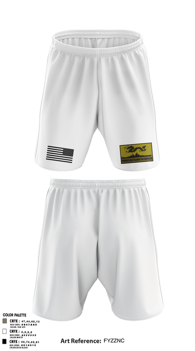 Battleship NJ Division 41582096 Athletic Shorts With Pockets - 2