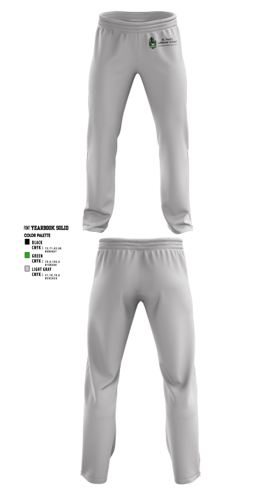 St Pauls Evangelical Lutheran School 11687523 Sweatpants - 3