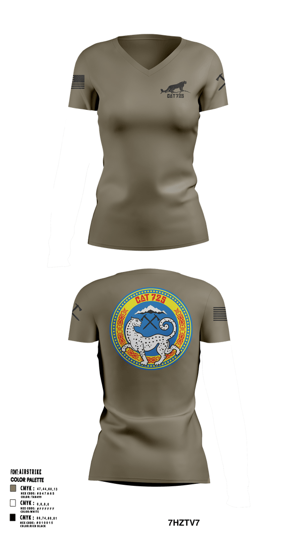 Women's Short Sleeve Vneck Shirt, Snow Leopards, Army, Teamtime, Team time, sublimation, custom sports apparel, team uniforms, spirit wear, spiritwear, sports uniforms, custom shirts, team store, custom team store, fundraiser sports, apparel fundraiser