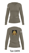 2nd BDE, 94th TD 39166660 Women's Long Sleeve V-neck Shirt - 41