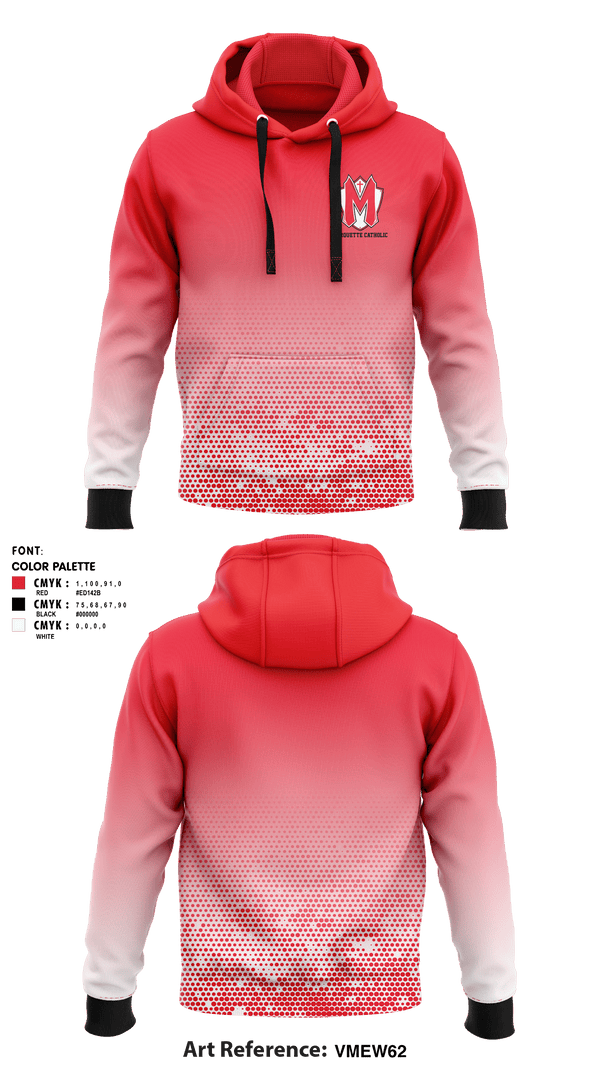 Hoodie, Marquette Catholic High School Dance, Spirit Store, Teamtime, Team time, sublimation, custom sports apparel, team uniforms, spirit wear, spiritwear, sports uniforms, custom shirts, team store, custom team store, fundraiser sports, apparel fundraiser