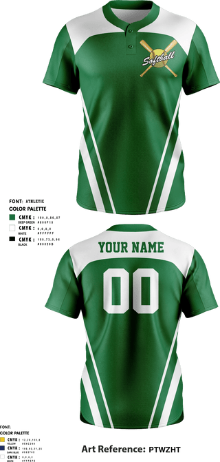 Two Button Softball Jersey, Cheney Tech, Softball, Teamtime, Team time, sublimation, custom sports apparel, team uniforms, spirit wear, spiritwear, sports uniforms, custom shirts, team store, custom team store, fundraiser sports, apparel fundraiser