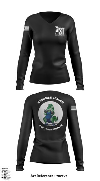 Women's Long Sleeve Vneck Shirt, , Army, Teamtime, Team time, sublimation, custom sports apparel, team uniforms, spirit wear, spiritwear, sports uniforms, custom shirts, team store, custom team store, fundraiser sports, apparel fundraiser