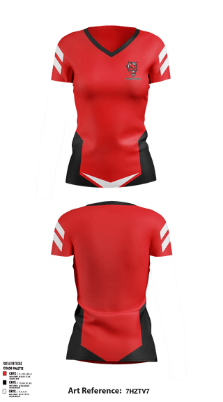 Women's Short Sleeve Vneck Shirt, Fyffe High School Softball, Softball, Teamtime, Team time, sublimation, custom sports apparel, team uniforms, spirit wear, spiritwear, sports uniforms, custom shirts, team store, custom team store, fundraiser sports, apparel fundraiser