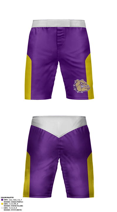 Baker Middle School Wrestling 91930617 Fight Shorts - 1