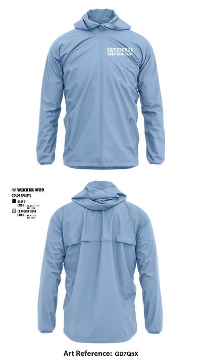 Cathedral Prep Seminary 26405407 Windbreaker - 3