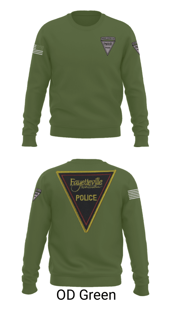 Crew Neck Sweatshirt, , Police, Teamtime, Team time, sublimation, custom sports apparel, team uniforms, spirit wear, spiritwear, sports uniforms, custom shirts, team store, custom team store, fundraiser sports, apparel fundraiser