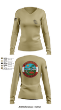 Air station Miami 80426238 Women's Long Sleeve V-neck Shirt - 3