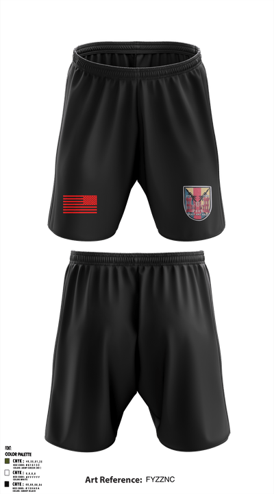 411th Engineer Battalion 54213256 Athletic Shorts With Pockets - 19
