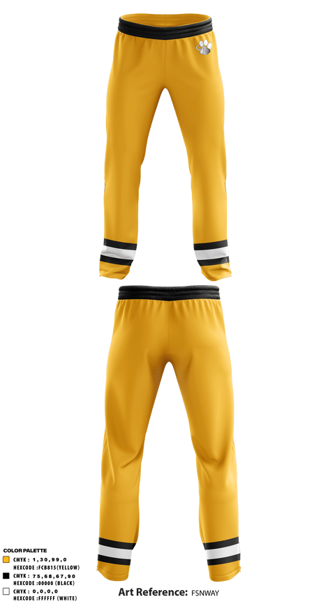 Sweatpants, Crescent High School Golf, Golf, Teamtime, Team time, sublimation, custom sports apparel, team uniforms, spirit wear, spiritwear, sports uniforms, custom shirts, team store, custom team store, fundraiser sports, apparel fundraiser