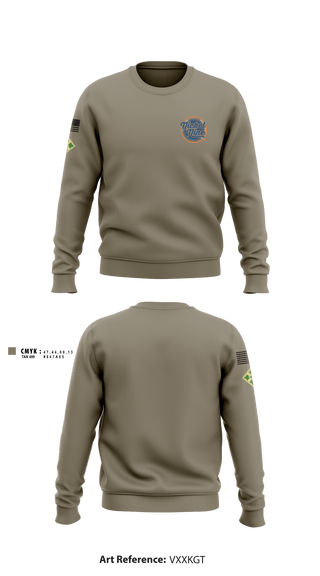 Crew Neck Sweatshirt, , Army, Teamtime, Team time, sublimation, custom sports apparel, team uniforms, spirit wear, spiritwear, sports uniforms, custom shirts, team store, custom team store, fundraiser sports, apparel fundraiser